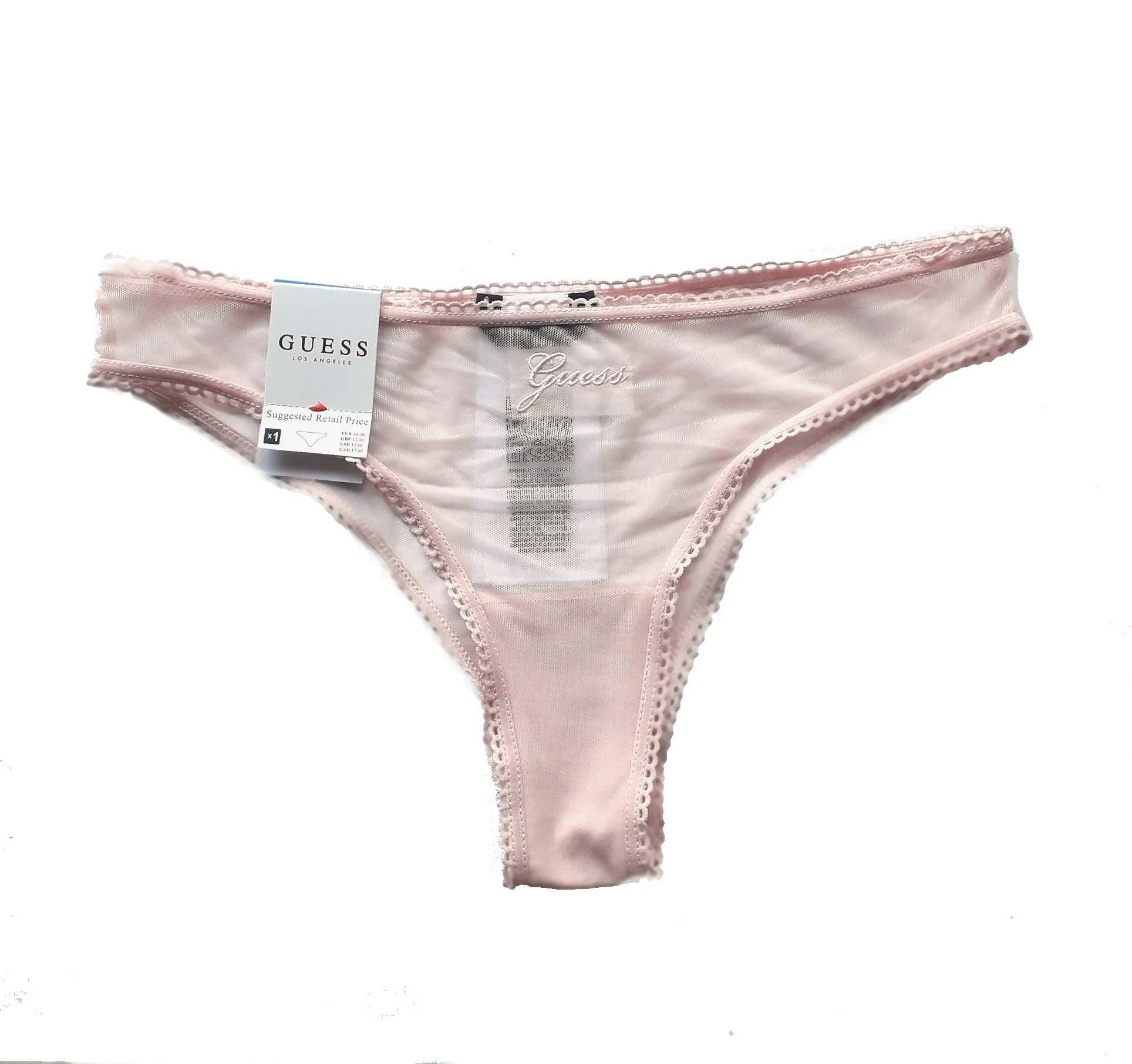 Dámské brazilky Guess O94E37 růžová