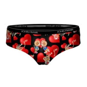 Dámské brazilky John Frank WJFD-H03-VD Valentýn