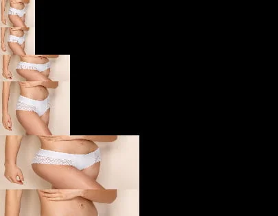 Dámské brazilky TIMO 101807 oranžové