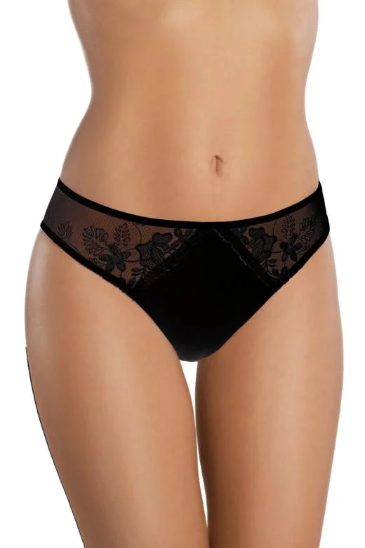 Dámské černé kalhotky Gabidar 074