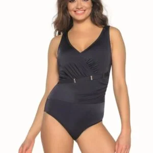 Dámské jednodílné plavky AVA 48 černé