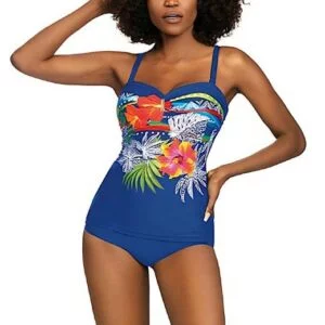 Dámské jednodílné plavky Self 8060BL10 4 Bali