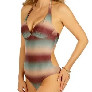 Dámské jednodílné plavky s košíčky Litex 6D067