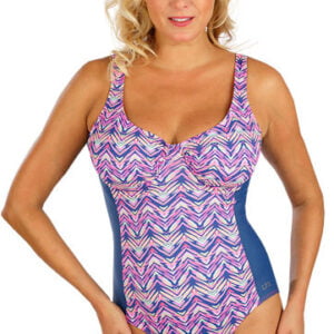 Dámské jednodílné plavky s kosticemi Litex 6E094