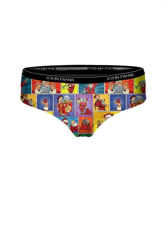 Dámské kalhotky John Frank WJFD-H40-CH-NEW YEAR COMICS