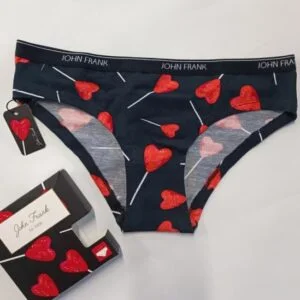 Dámské kalhotky John Frank WJFD-S127-HEART