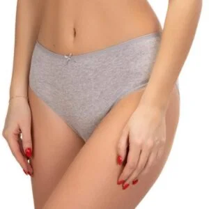 Dámské kalhotky Lama 400BI-03 šedé 3 KUSY