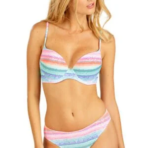 Dámské plavkové kalhotky středně vysoké Litex 6C031