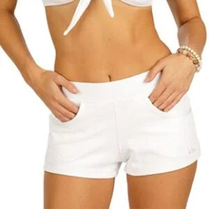 Dámské plavkové kraťasy Litex 6D223 bílé