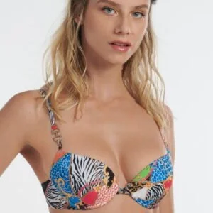 Dámské plavky Lisca OLBIA 40647 podprsenka push-up