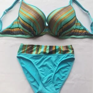 Dámské push-up plavky Fantasy Lilly modré