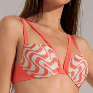 Dámské push-up plavky Lisca 40739 ICELAND podprsenka