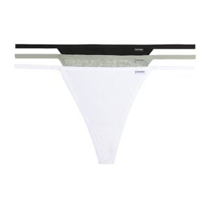 Dámské tanga Calvin Klein QD5070E 3 KUSY