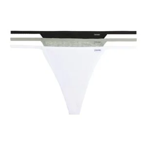 Dámské tanga Calvin Klein QD5070E 3 KUSY