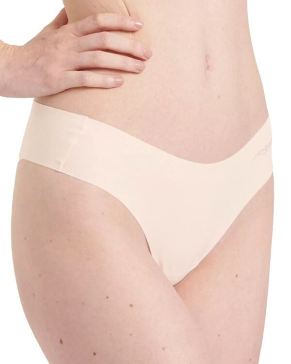 Dámské tanga Sloggi Zero modal HIPSTRING šampáňo 2 kusy