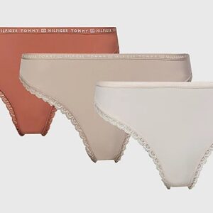 Dámské tanga Tommy Hilfiger UW0UW02824 3 kusy
