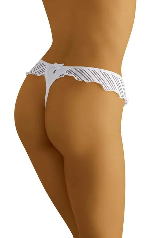 Dámské tanga Wolbar Fandango bílé