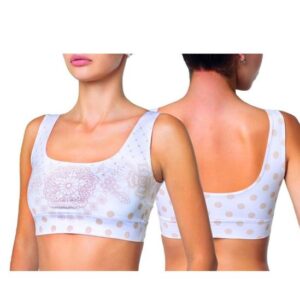 Dámský Crop Top Meméme Polka Dot Chamomile