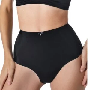 Dámské vyšší kalhotky Sassa 49056 comfort černé