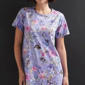 Dámská noční košile s krátkým rukávem Vienetta Secret Alžběta