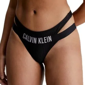 Dámské plavky Calvin Klein KW0KW02016 černé tanga