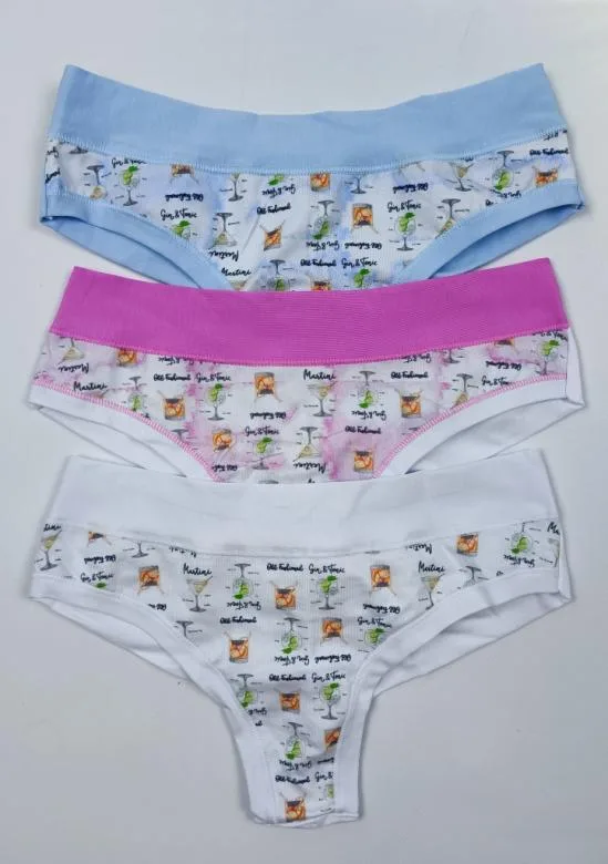 Dámské bavlněné brazilky Lovelygirl 6616D