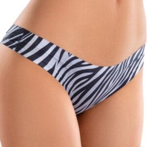 Dámské brazilky Meméme Wildlife Zebra