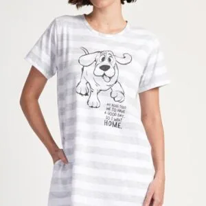 Dámské domácí šaty s krátkým rukávem Vienetta Secret Sarah