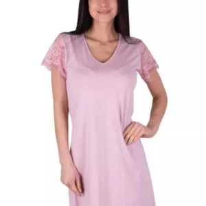 Dámská noční košile Bria růžová BABELLA