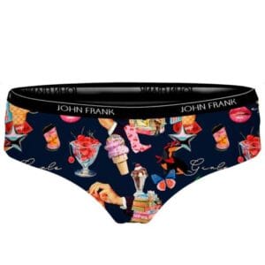 Dámské kalhotky hipster John Frank WJFD-H62 party