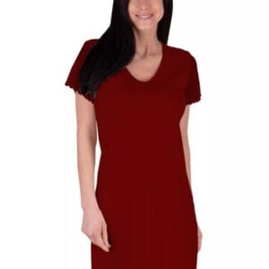 Dámská noční košile Bria bordo BABELLA