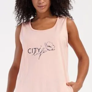 Dámská noční košile na ramínka Vienetta Secret Agnes