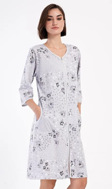 Dámské domácí šaty s tříčtvrtečním rukávem Vienetta Secret Matylda