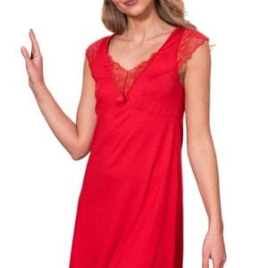 Dámská noční košilka Eldar Nancy červená