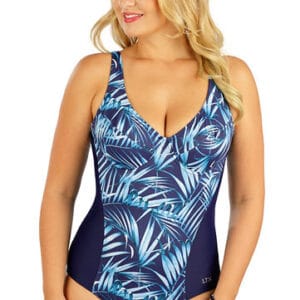 Dámské jednodílné plavky Litex 6E109 modré