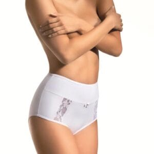 Dámské bílé kalhotky Babell 005 plus