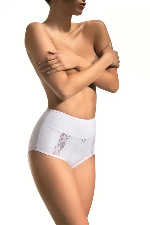 Dámské bílé kalhotky Babell 005 plus