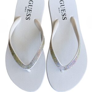 Dámské žabky GUESS E5GZ05 bílé