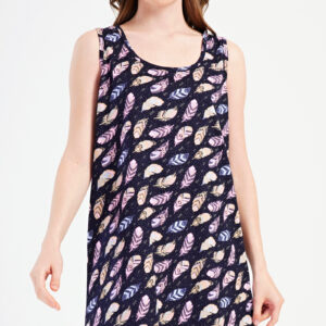 Dámská noční košile na ramínka Vienetta Secret Peříčka