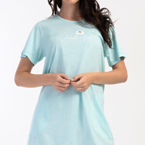 Dámské domácí šaty s krátkým rukávem Vienetta Secret Wonderful