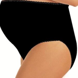 Dámské těhotenské kalhotky Italian Fashion Mama maxi černé