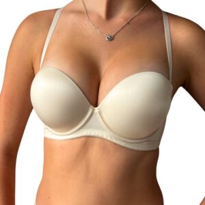 Dámská korzetová super push-up podprsenka Lormar EXTRA DOUBLE talco SHINE