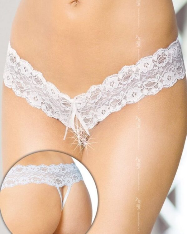 Dámské erotická tanga SoftLine collection 2456 bílé