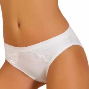 Dámské modalové černé kalhotky Risveglia S76