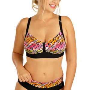 Dámská plavková podprsenka bez výztuže Litex 6D259