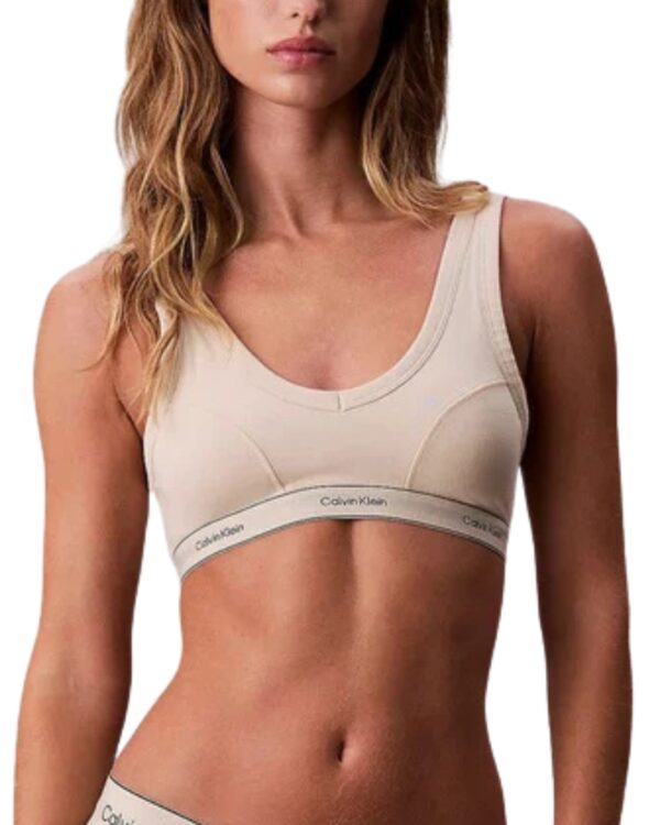 Dámská podprsenka Calvin Klein QF8594 LINED TRAINGLE BRALETTE