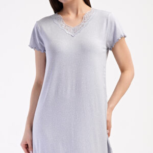 Dámská noční košile s krátkým rukávem Vienetta Secret Winter