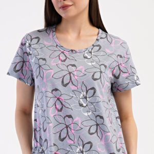 Dámské domácí šaty s krátkým rukávem Mia