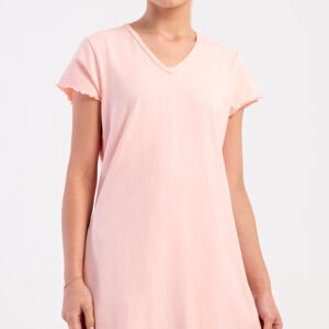 Dámská noční košile s krátkým rukávem Vienetta Secret Sandra