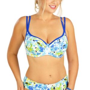 Dámská plavková podprsenka s hlubokými košíčky Litex 6D328